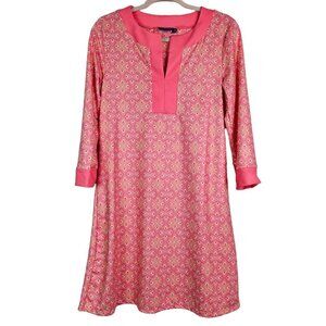 Cabana Life Retro Geo UPF 50 Tunic Dress M